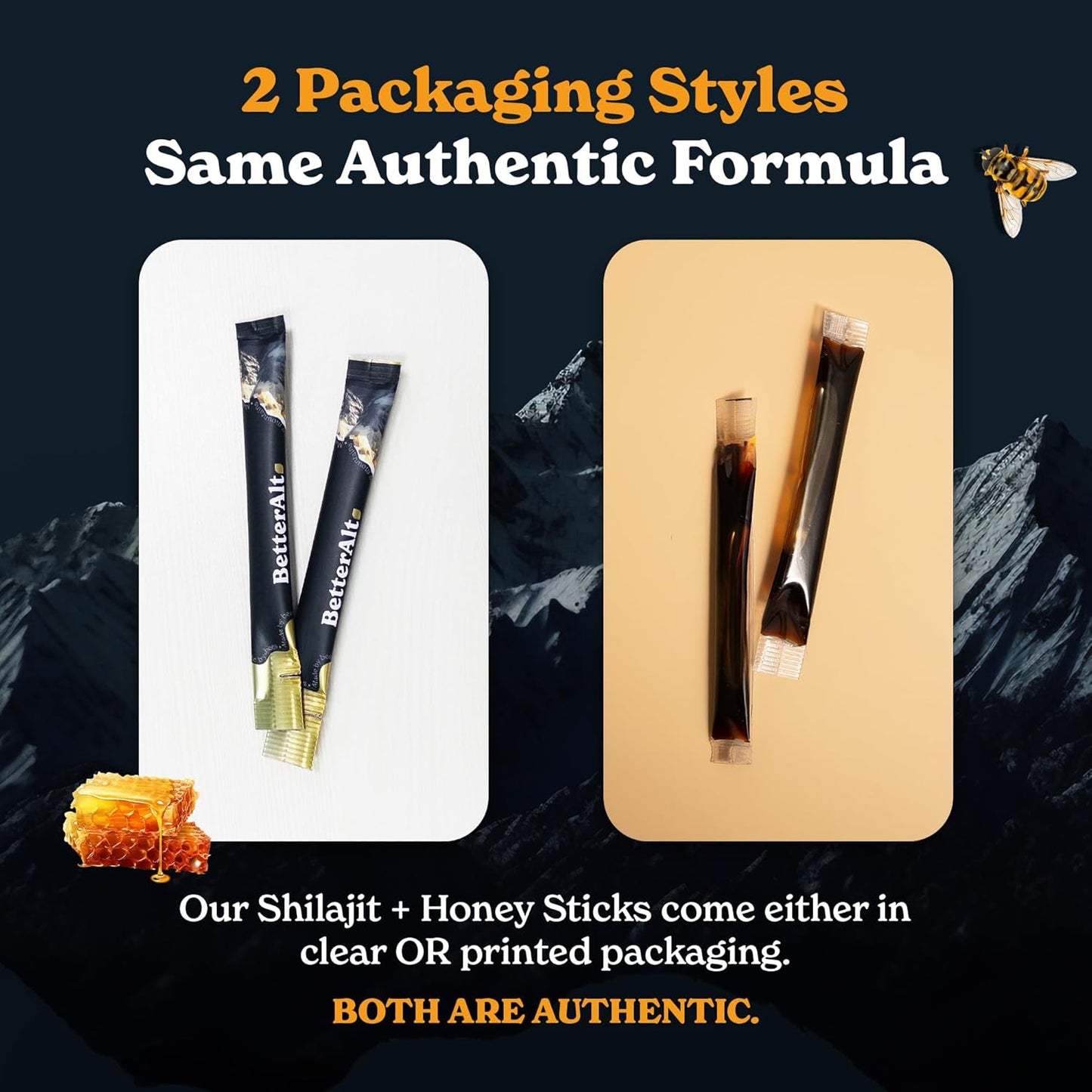Himalayan Shilajit Honey Sticks